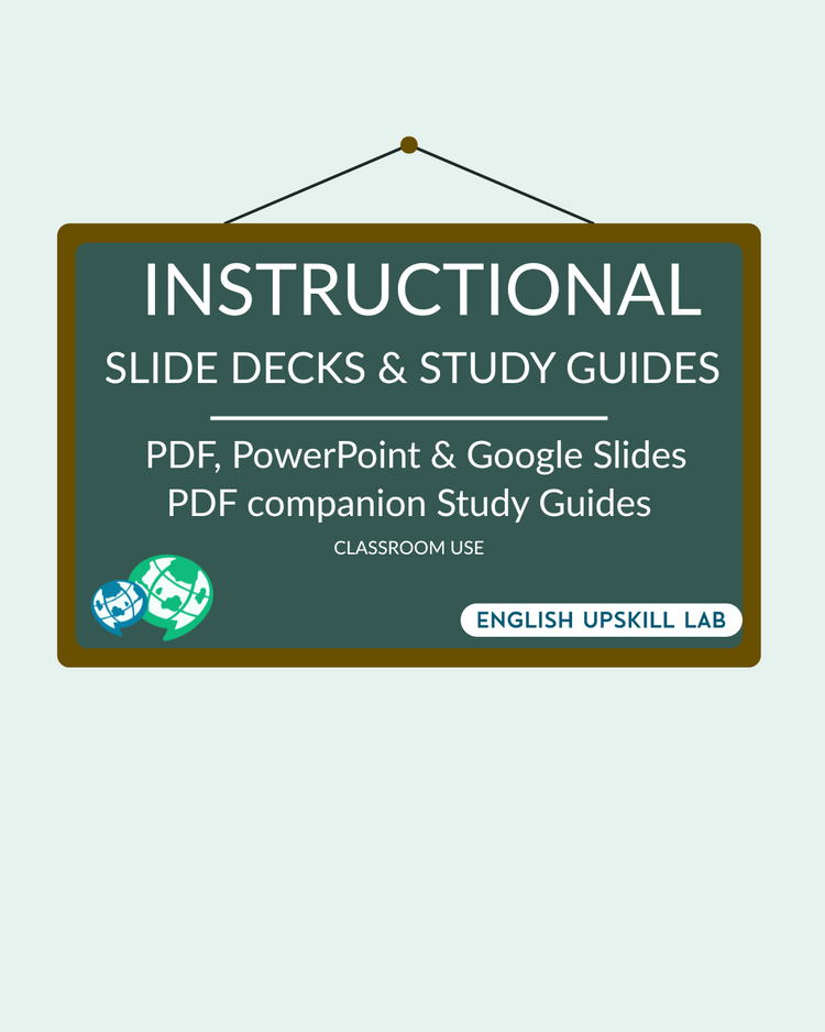 Instructional Slide Decks & Quick Study Guides