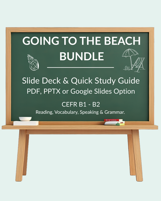 English Lesson Bundle: Going to the Beach