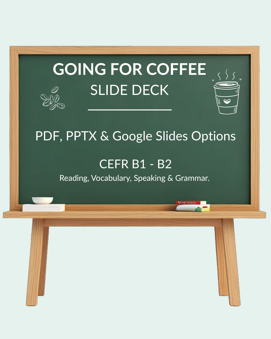 English Lesson Slide Deck:  Going for Coffee