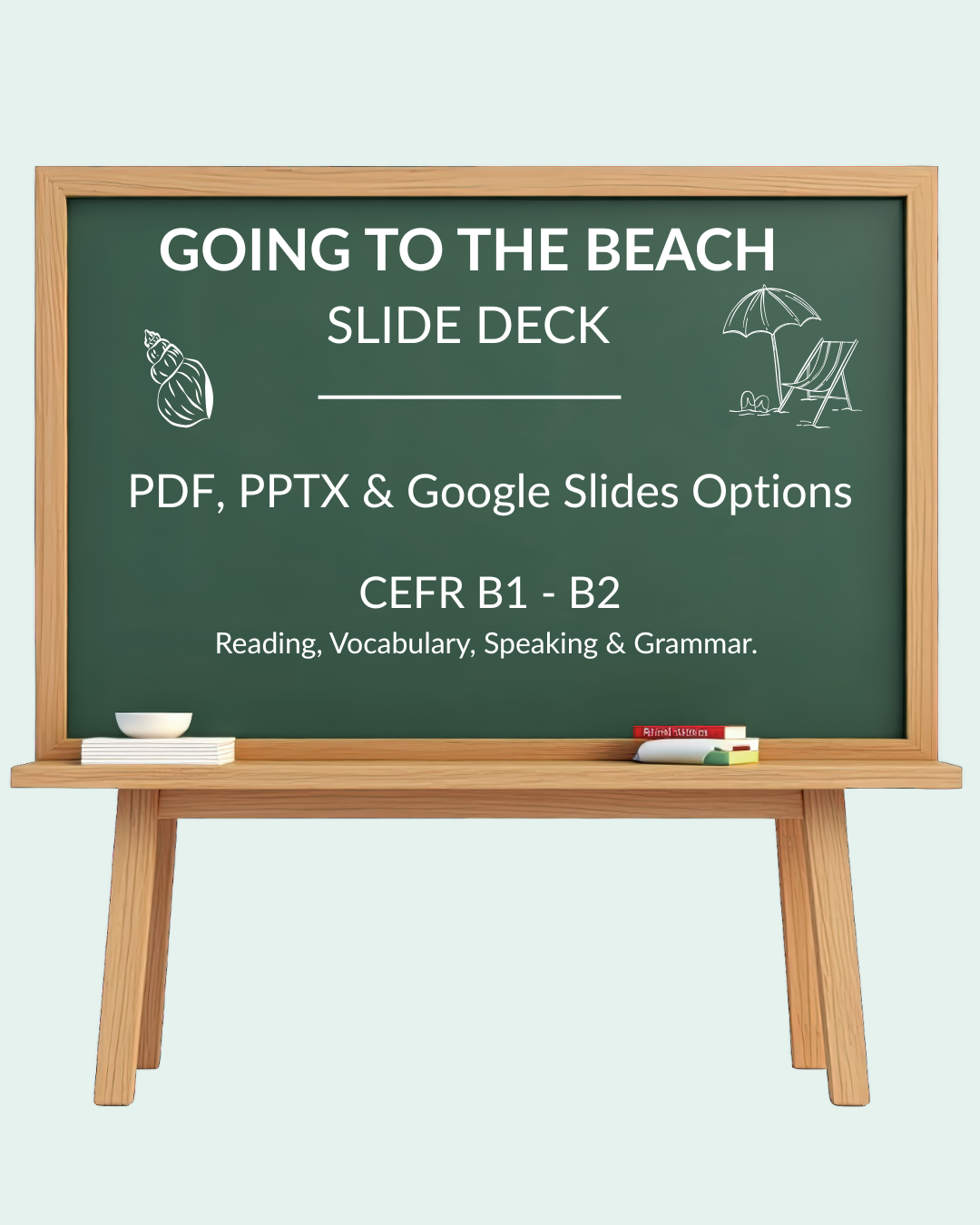 English Lesson Slide Deck: Going to the Beach