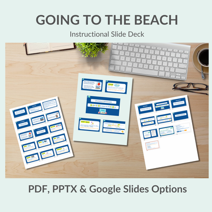English Lesson Slide Deck: Going to the Beach