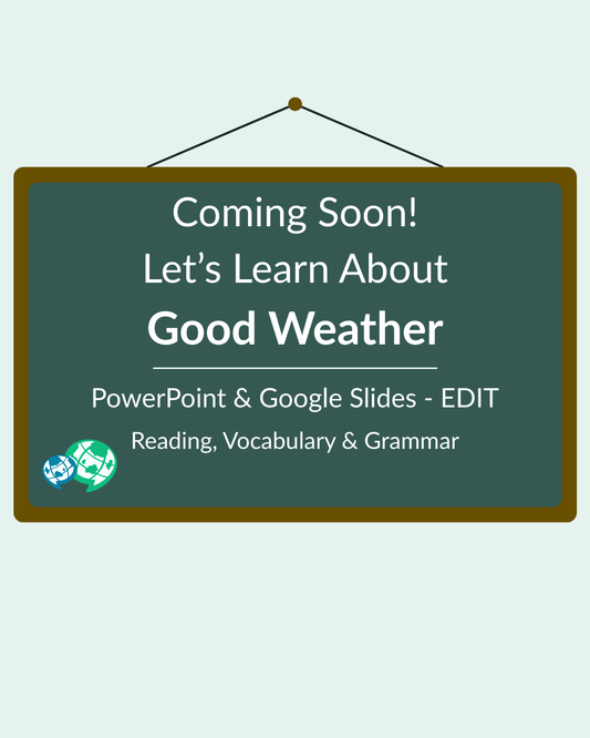 Coming soon! Good Weather Editable Deck