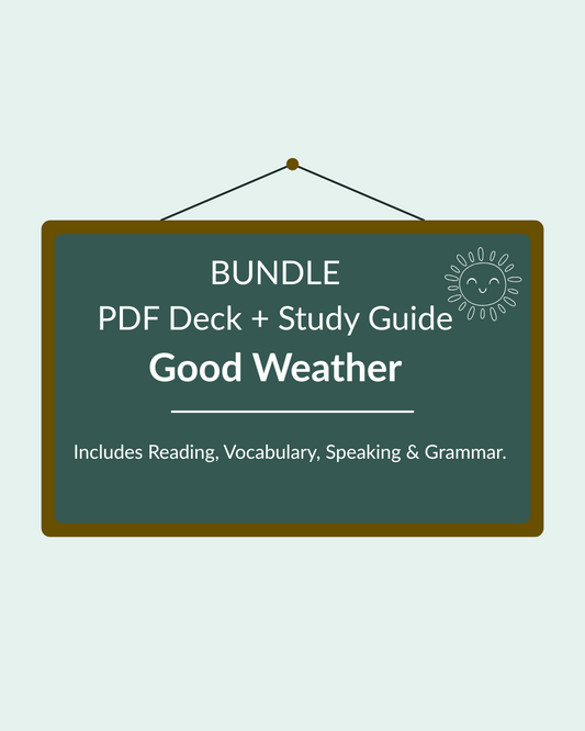 Good Weather Bundle - PDF Slide Deck & Quick Study Guide